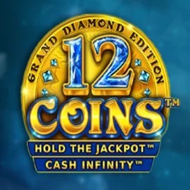 Slots logo of 12 Coins Grand Diamond Edition from Wazdan at WinRolla Casino