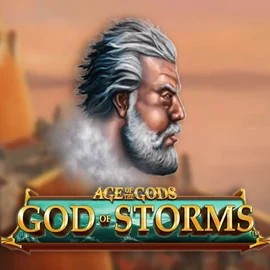 Official Slots logo: Age Of The Gods: God of Storms by Playtech at WinRolla Casino