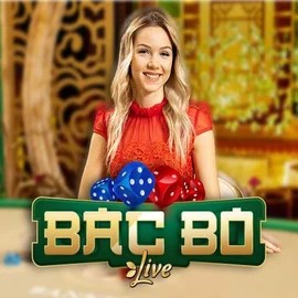 Live Casino logo of Bac Bo from Evolution at WinRolla Casino