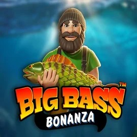 Big Bass Bonanza slot visual from Pragmatic Play available on winrolla.eu