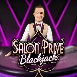 Official Live Casino logo: Blackjack Salon Privé by Ezugi at WinRolla Casino