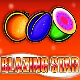 Blazing Star slot logo by Merkur Gaming at WinRolla Casino