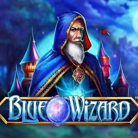 Blue Wizard logo by Quickspin at WinRolla Casino