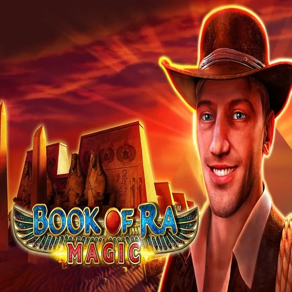 Book of Ra Magic logo – Slots by Greentube at WinRolla Casino