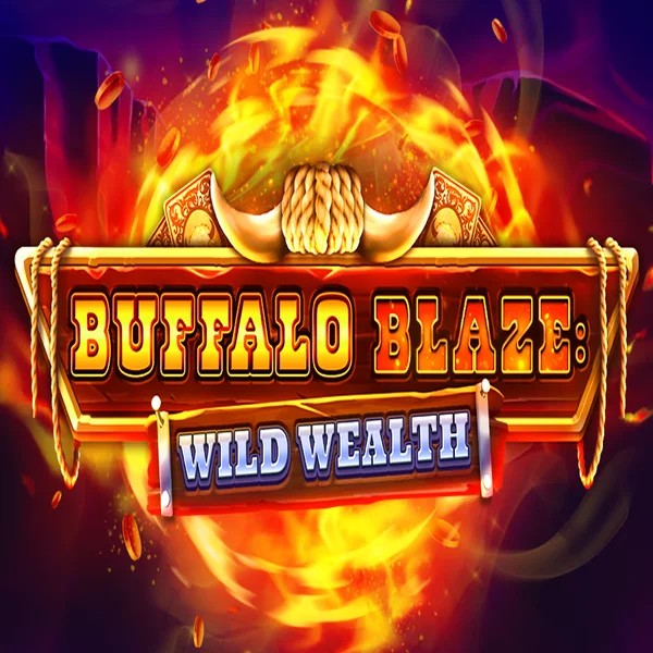 Buffalo Blaze Wild Wealth online game logo by OctoPlay on winrolla.eu