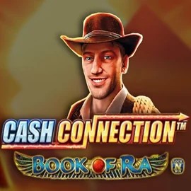 Slots logo of Cash Connection Book Of Ra from Novomatic at WinRolla Casino