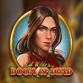 Slots logo of Cat Wilde and the Doom of Dead from Play'n GO at WinRolla Casino