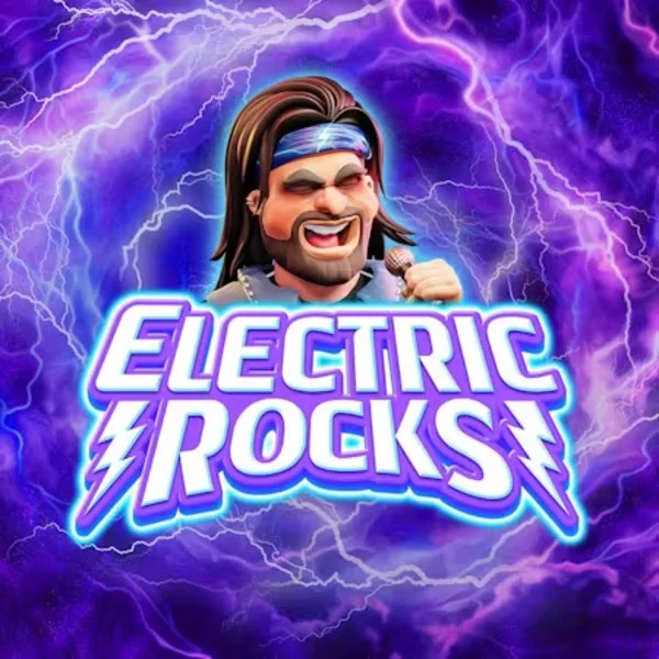 Slots logo of Electric Rocks from Inspired Gaming at WinRolla Casino