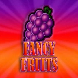 Fancy Fruits slot logo by Gamomat at WinRolla Casino