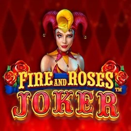 Fire and Roses Joker slot logo by Triple Edge Studios at WinRolla Casino