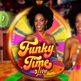 Funky Time logo by Evolution WinRolla Casino