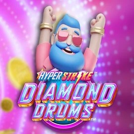 Hyper Strike Diamond Drums casino game by Gameburger Studios – featured logo at WinRolla Casino