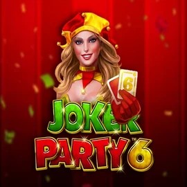 Joker Party 6 casino game by Greentube – featured logo at WinRolla Casino