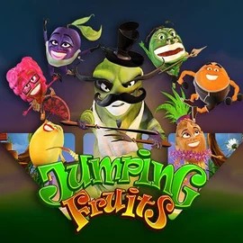 Jumping Fruits game by Wazdan – logo hosted on WinRolla Casino