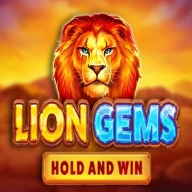 Lion Gems Hold and Win slot visual from Playson available on winrolla.eu
