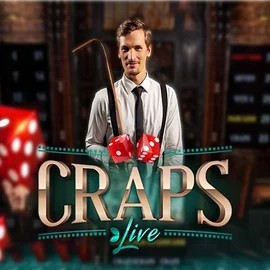 Live Craps game by Evolution – logo hosted on WinRolla Casino