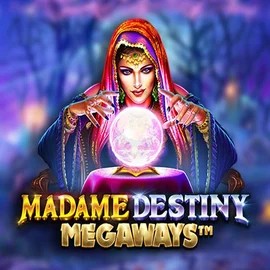 Official Slots logo: Madame Destiny Megaways by Pragmatic Play at WinRolla Casino