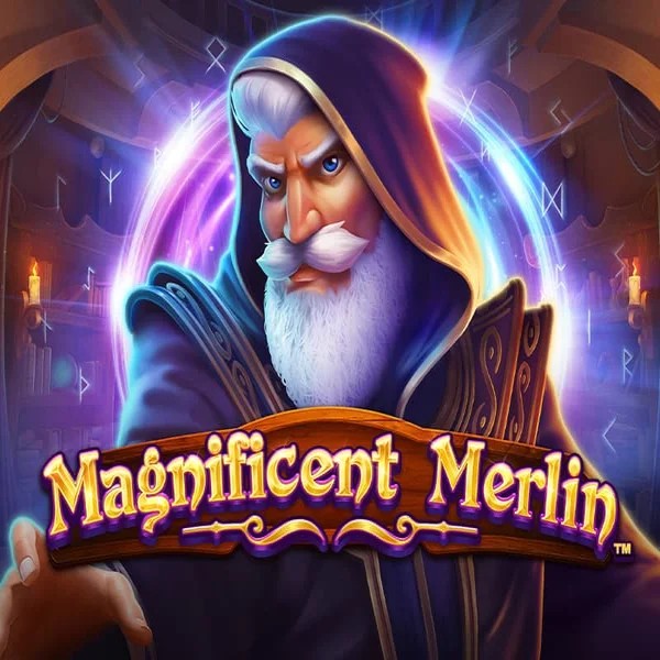 Magnificent Merlin slot icon by Greentube, available at WinRolla Casino