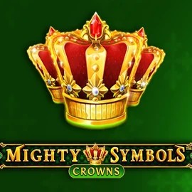 Official Slots logo: Mighty Symbols Crowns by Wazdan at WinRolla Casino