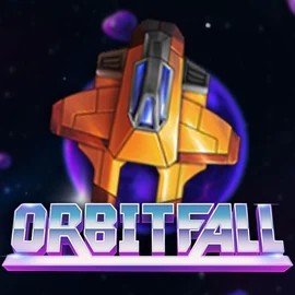 Orbitfall by ELK Studios, showcased at winrolla.eu – game logo
