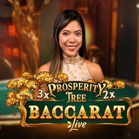 Prosperity Tree Baccarat slot visual from Evolution available on winrolla.eu