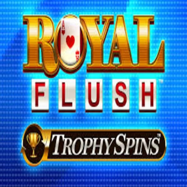 Royal Flush Trophy Spins by Greentube, showcased at winrolla.eu – game logo