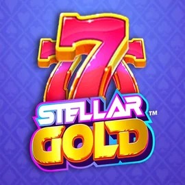 Stellar Gold logo by Snowborn Games at WinRolla Casino