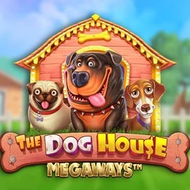 The Dog House Megaways logo – Slots by Pragmatic Play at WinRolla Casino