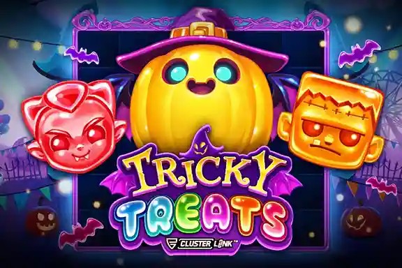 Slots logo of Tricky Treats from Push Gaming at WinRolla Casino
