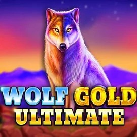 Wolf Gold Ultimate slot logo by Pragmatic Play at WinRolla Casino