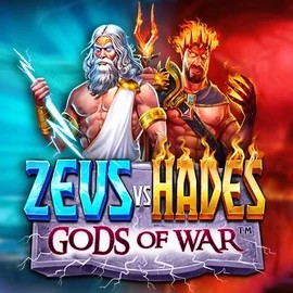 Official Slots logo: Zeus vs Hades: Gods of War by Pragmatic Play at WinRolla Casino